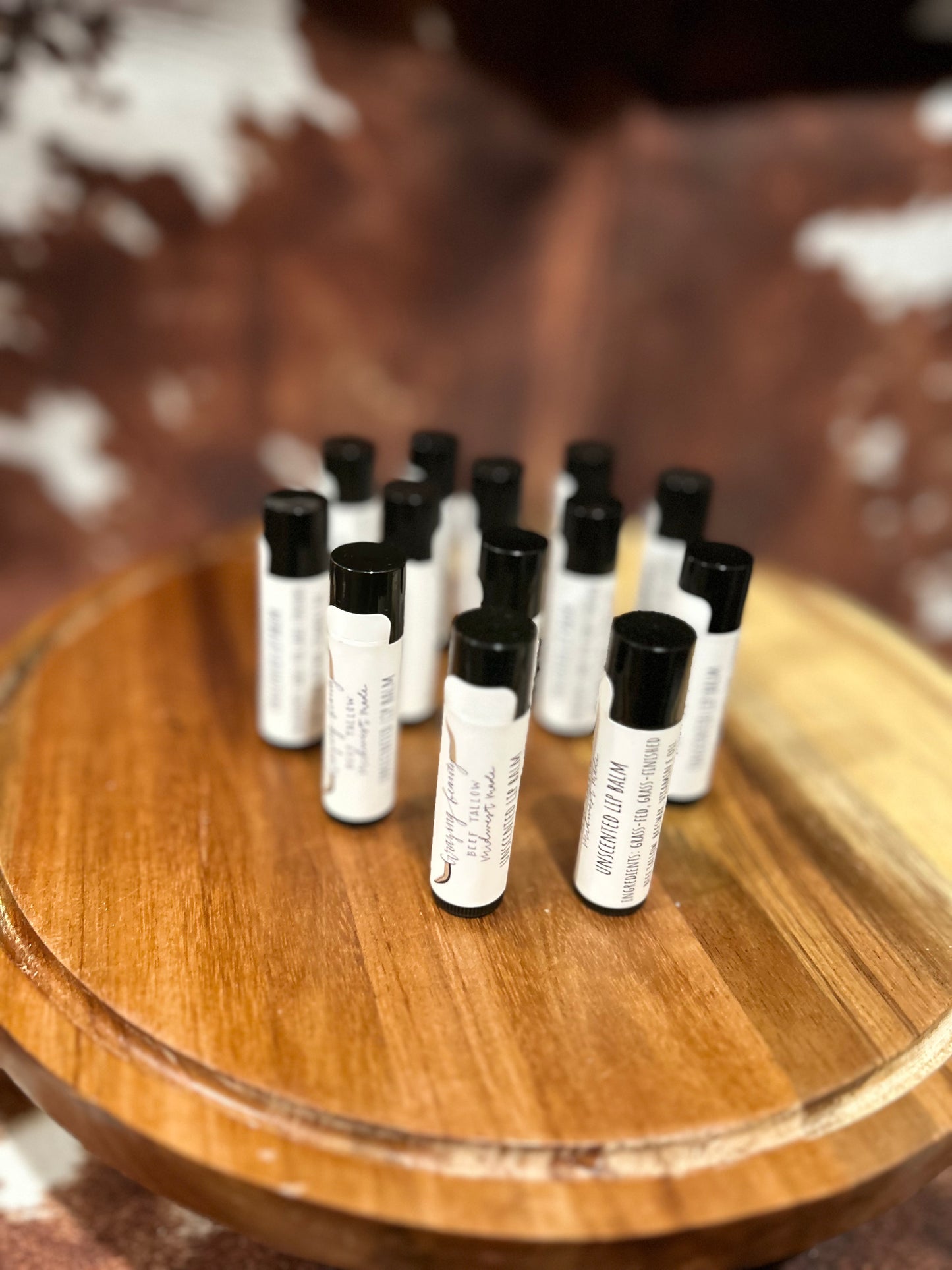 Unscented Tallow Lip Balm