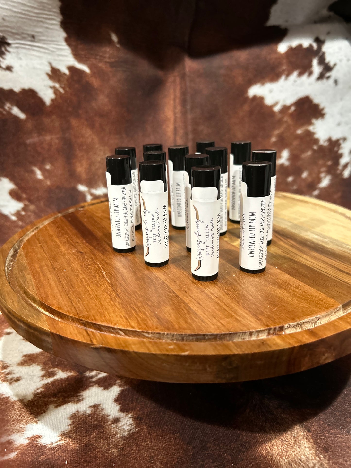 Unscented Tallow Lip Balm