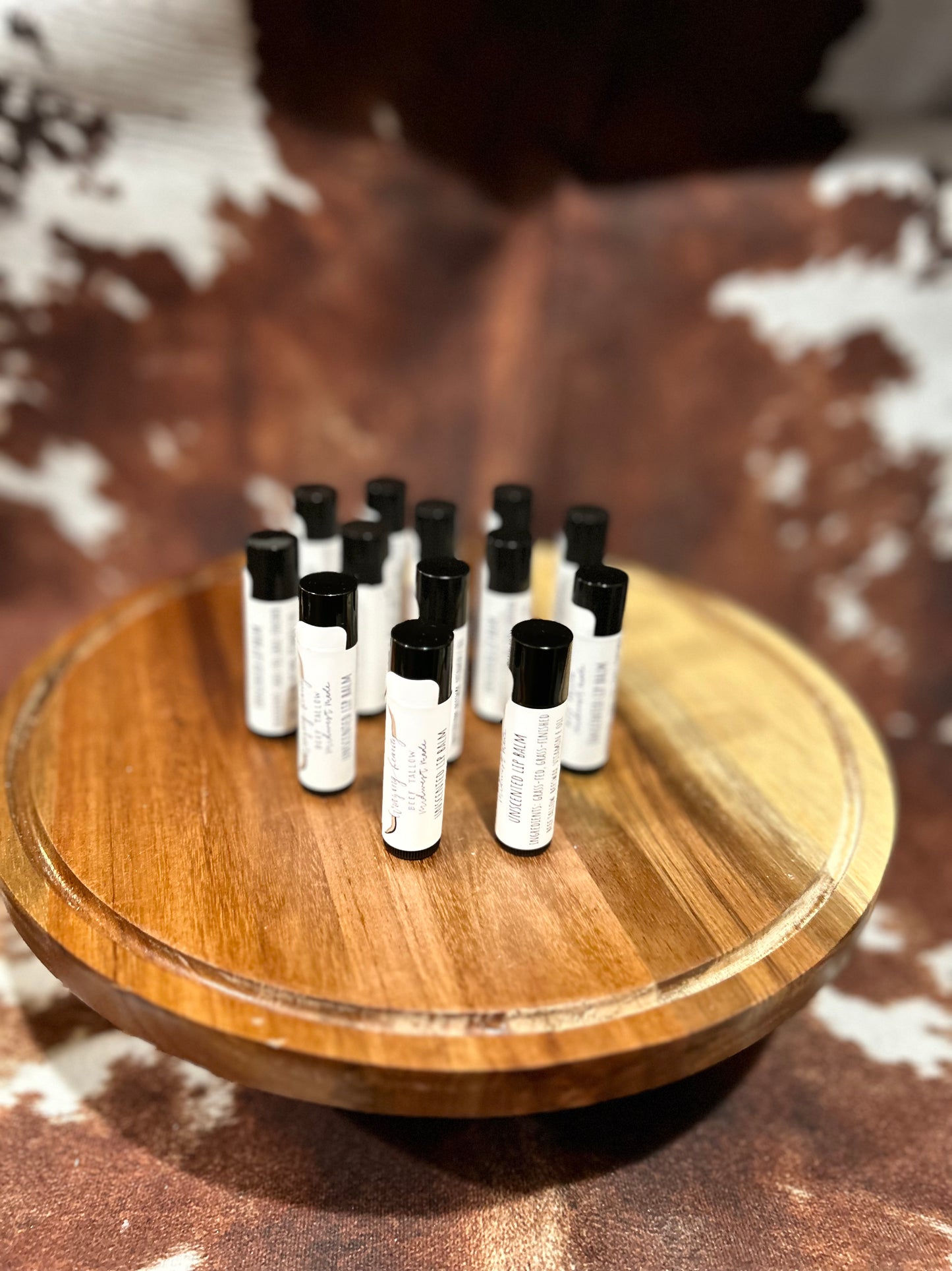 Unscented Tallow Lip Balm