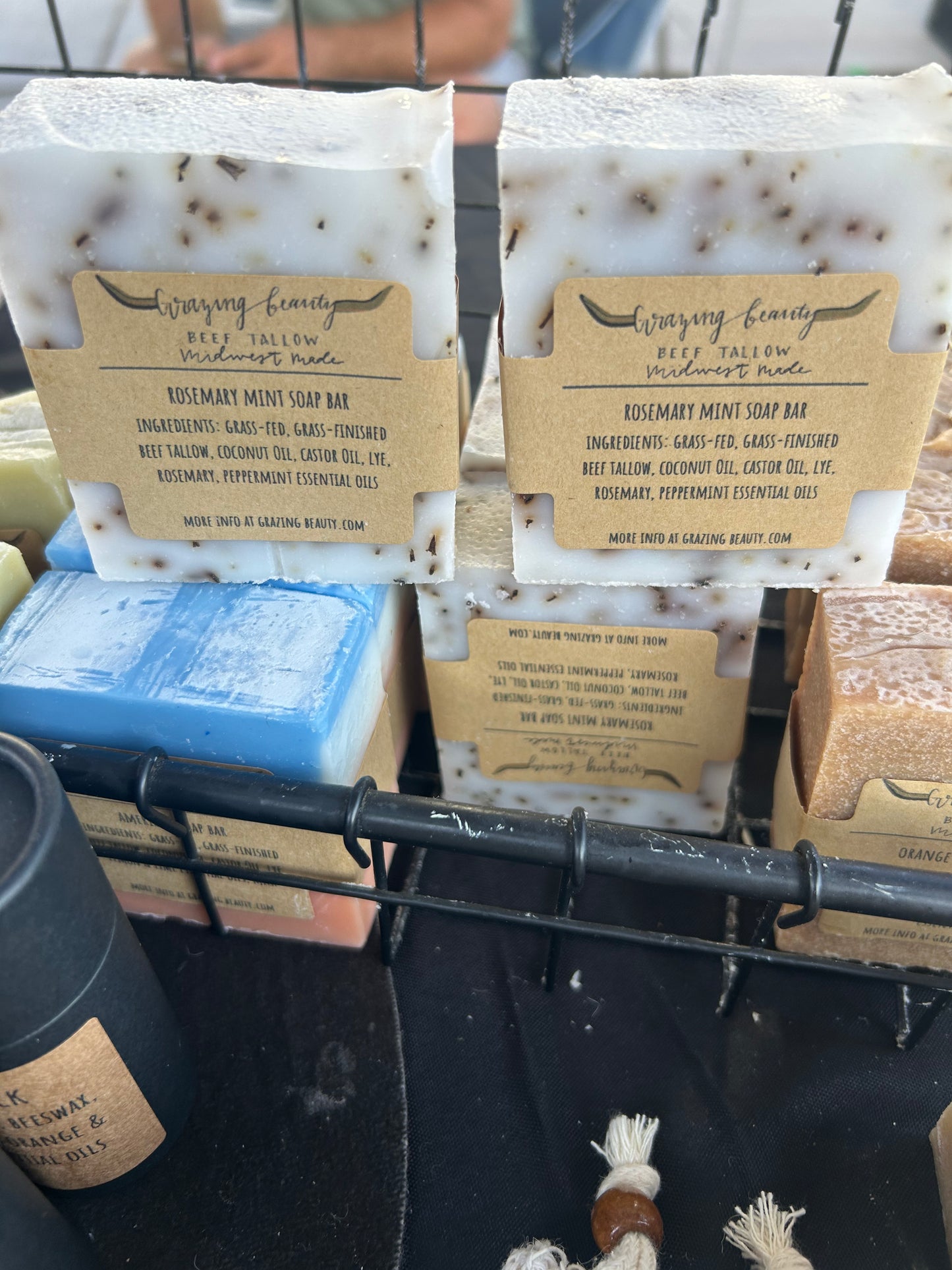 Rosemary Mint Tallow Bar Soap