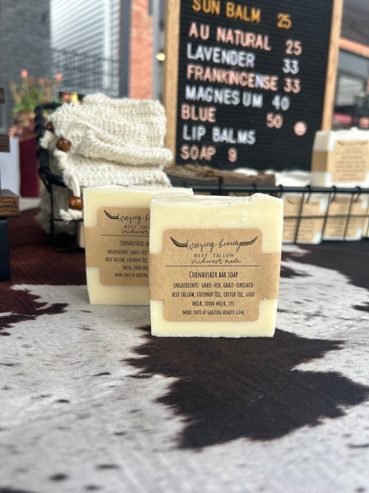 Cornhusker Soap Bar